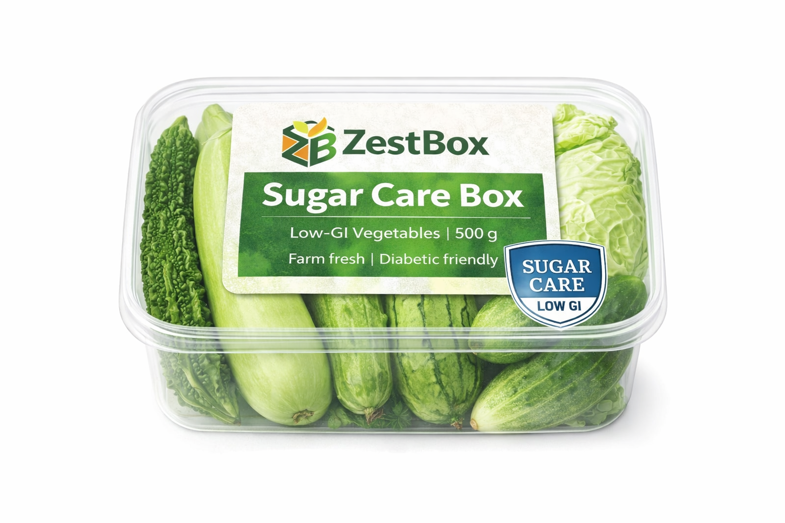 Zestbox Sugar Care Box - 500g